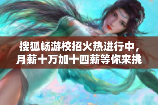 搜狐畅游校招火热进行中，月薪十万加十四薪等你来挑战