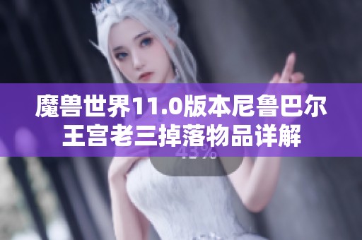 魔兽世界11.0版本尼鲁巴尔王宫老三掉落物品详解