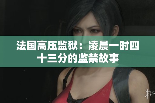 法国高压监狱：凌晨一时四十三分的监禁故事