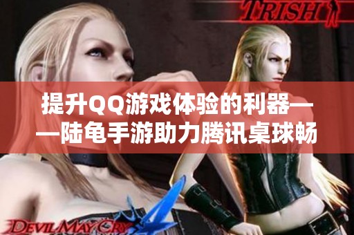 提升QQ游戏体验的利器——陆龟手游助力腾讯桌球畅玩攻略