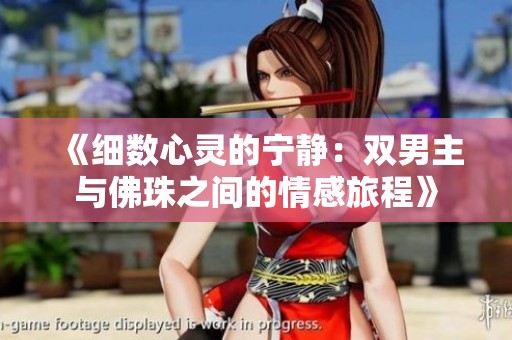 《细数心灵的宁静：双男主与佛珠之间的情感旅程》