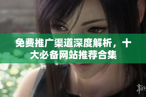 免费推广渠道深度解析，十大必备网站推荐合集