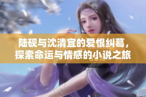 陆砚与沈清宜的爱恨纠葛，探索命运与情感的小说之旅