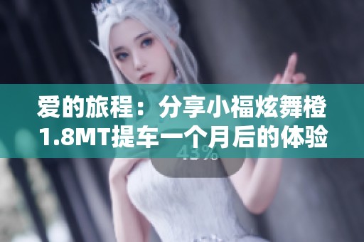 爱的旅程：分享小福炫舞橙1.8MT提车一个月后的体验与感受
