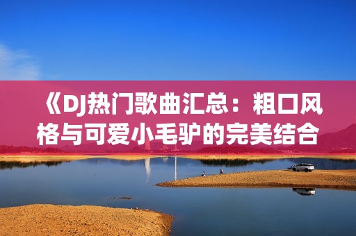 《DJ热门歌曲汇总：粗口风格与可爱小毛驴的完美结合》