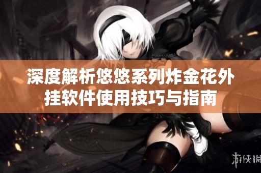 深度解析悠悠系列炸金花外挂软件使用技巧与指南