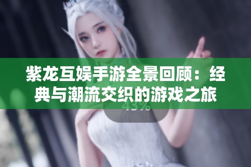 紫龙互娱手游全景回顾：经典与潮流交织的游戏之旅