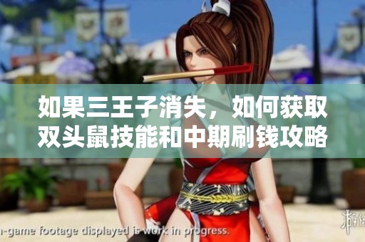 如果三王子消失，如何获取双头鼠技能和中期刷钱攻略