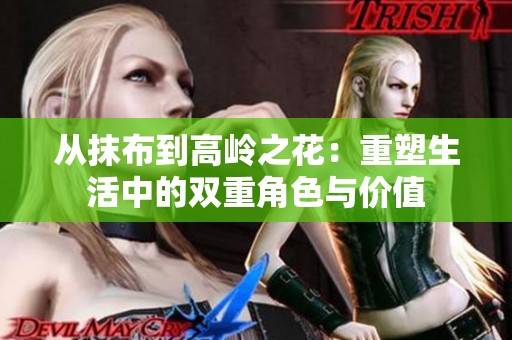 从抹布到高岭之花：重塑生活中的双重角色与价值