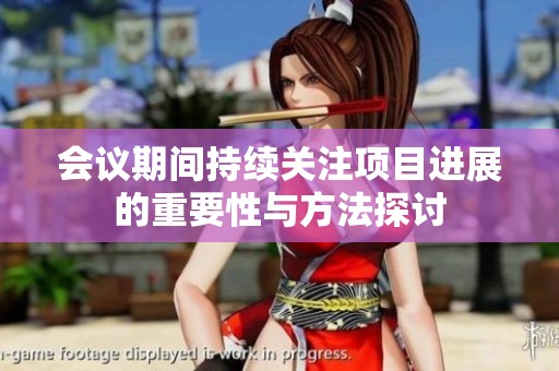 会议期间持续关注项目进展的重要性与方法探讨