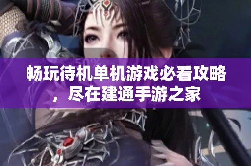畅玩待机单机游戏必看攻略，尽在建通手游之家