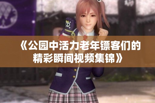 《公园中活力老年镖客们的精彩瞬间视频集锦》