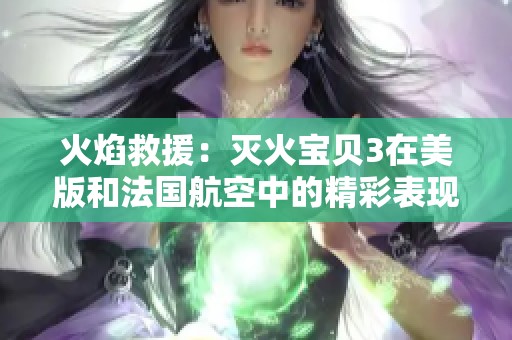 火焰救援：灭火宝贝3在美版和法国航空中的精彩表现
