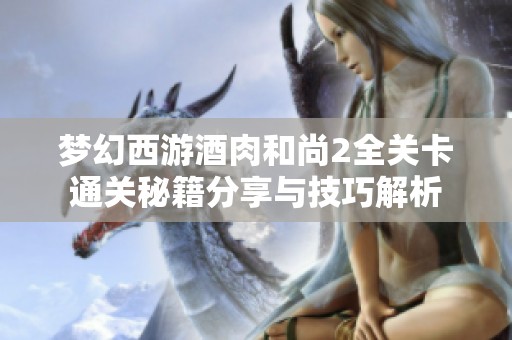 梦幻西游酒肉和尚2全关卡通关秘籍分享与技巧解析