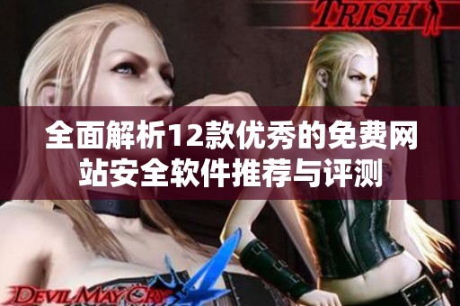 全面解析12款优秀的免费网站安全软件推荐与评测