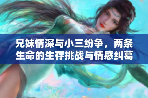 兄妹情深与小三纷争，两条生命的生存挑战与情感纠葛