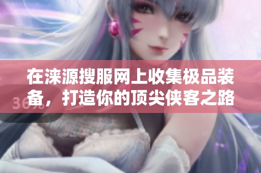在涞源搜服网上收集极品装备，打造你的顶尖侠客之路