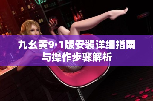 九幺黄9·1版安装详细指南与操作步骤解析