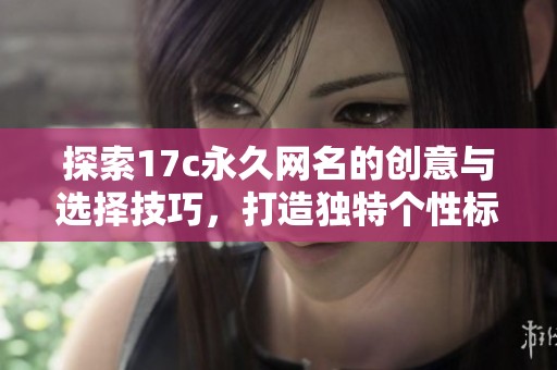 探索17c永久网名的创意与选择技巧，打造独特个性标识