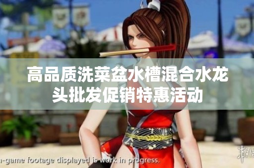 高品质洗菜盆水槽混合水龙头批发促销特惠活动