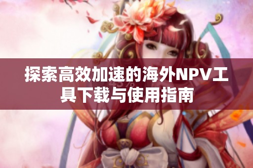 探索高效加速的海外NPV工具下载与使用指南