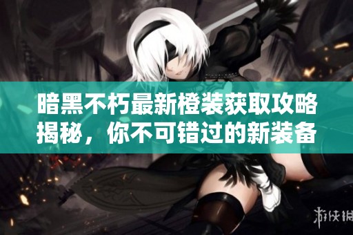 暗黑不朽最新橙装获取攻略揭秘，你不可错过的新装备 来源