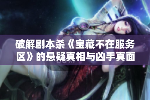 破解剧本杀《宝藏不在服务区》的悬疑真相与凶手真面目分析