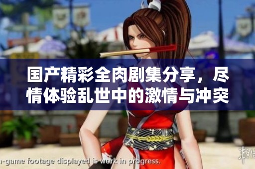 国产精彩全肉剧集分享，尽情体验乱世中的激情与冲突