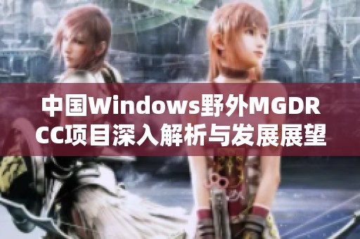 中国Windows野外MGDRCC项目深入解析与发展展望