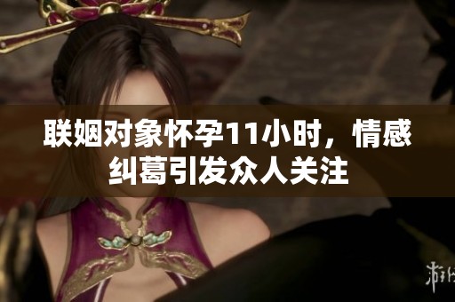 联姻对象怀孕11小时，情感纠葛引发众人关注