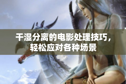 干湿分离的电影处理技巧，轻松应对各种场景