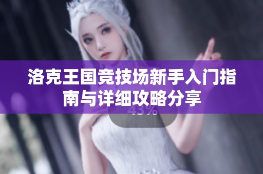 洛克王国竞技场新手入门指南与详细攻略分享