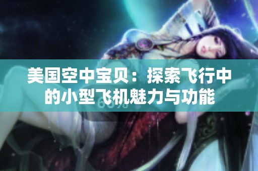 美国空中宝贝：探索飞行中的小型飞机魅力与功能