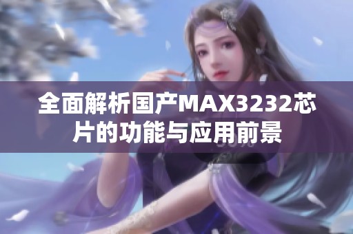 全面解析国产MAX3232芯片的功能与应用前景