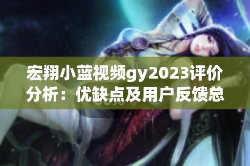 宏翔小蓝视频gy2023评价分析：优缺点及用户反馈总结
