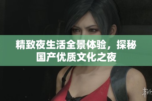 精致夜生活全景体验，探秘国产优质文化之夜