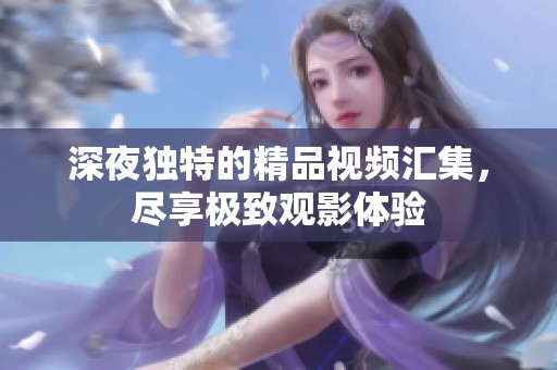 深夜独特的精品视频汇集，尽享极致观影体验