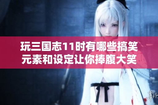 玩三国志11时有哪些搞笑元素和设定让你捧腹大笑