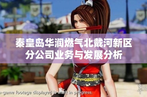 秦皇岛华润燃气北戴河新区分公司业务与发展分析