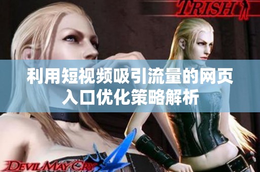 利用短视频吸引流量的网页入口优化策略解析